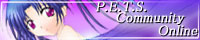 P.E.T.S. Community Online Banner